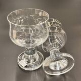 Set of 6 Spiegelau crystal glasses