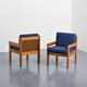 Pair of armchairs by André Sornay, circa 1960