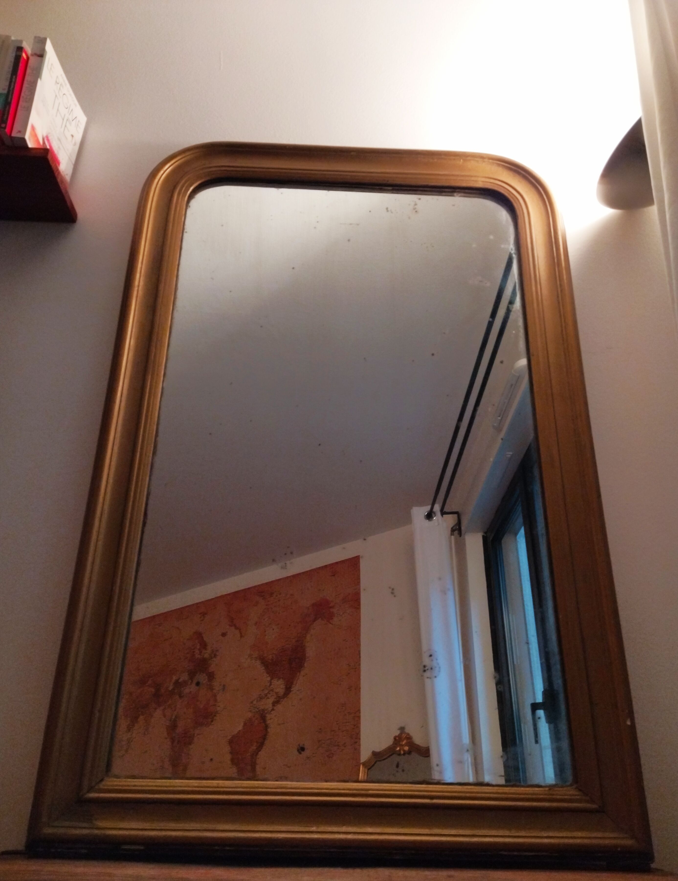Old mirror Louis Philippe
