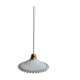 Suspension en opaline vintage