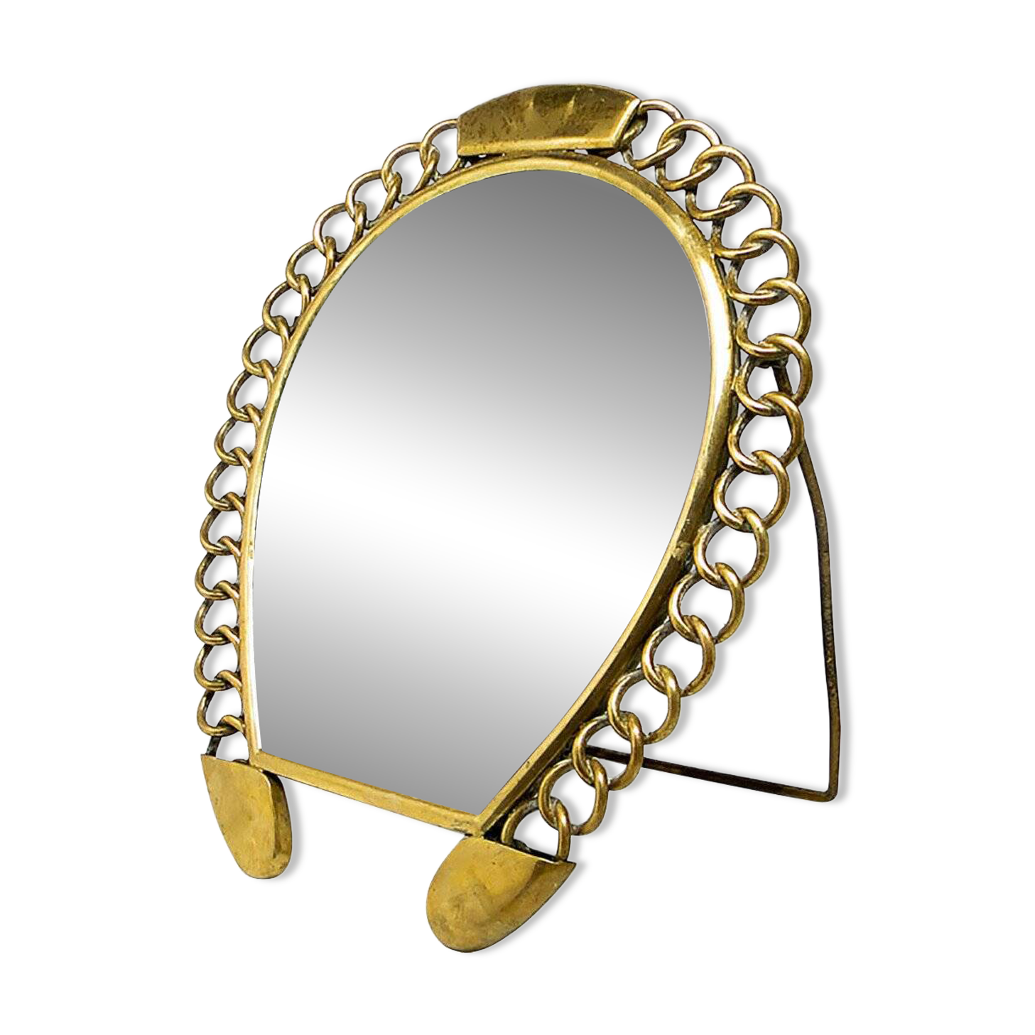 Miroir de maquillage, Belgique, années 1930