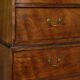 Antique mahogany commode, George III style, 19th century.