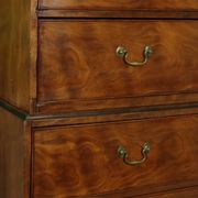 Antique mahogany commode, George III style, 19th century.