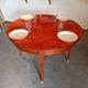 DINING TABLE IN EXOTIC WOOD IN PERFECT CONDITION