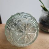 Grace vintage glass sugar bowl
