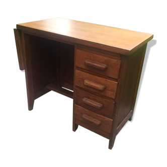 Bureau enfant vintage des années 40/50 en chêne