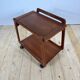 Mid-century modern service trolley in teak – Scandinavian design, 1960s