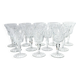 12 White Wine Glasses St Louis Camargue Model