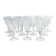 12 White Wine Glasses St Louis Camargue Model
