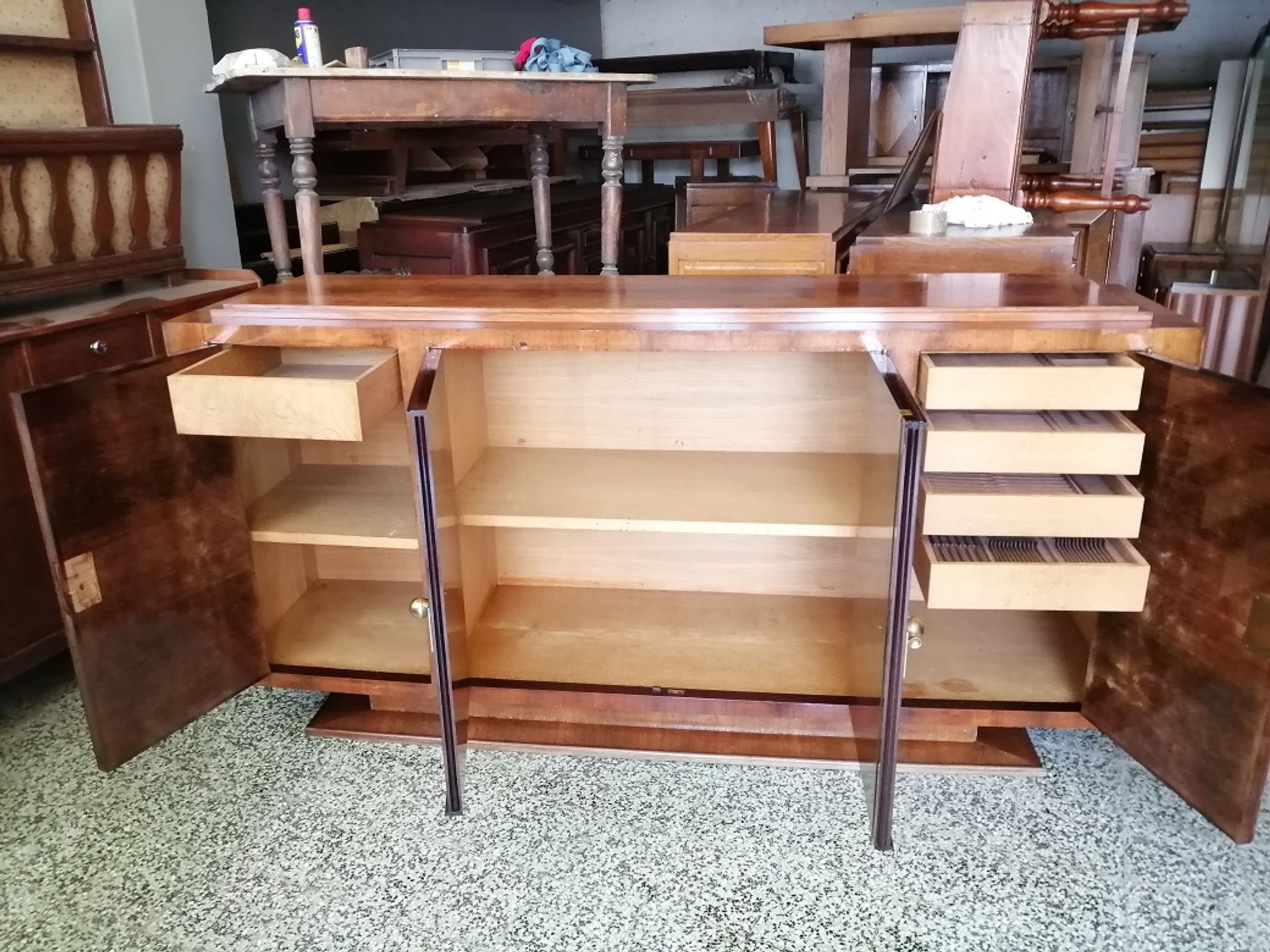 Enfilade André Dominique Domin Marcel Genevriere 1930 Art Deco