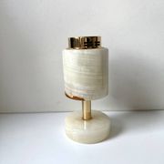 Vintage SAROME Japan Marble Onyx Table Lighter