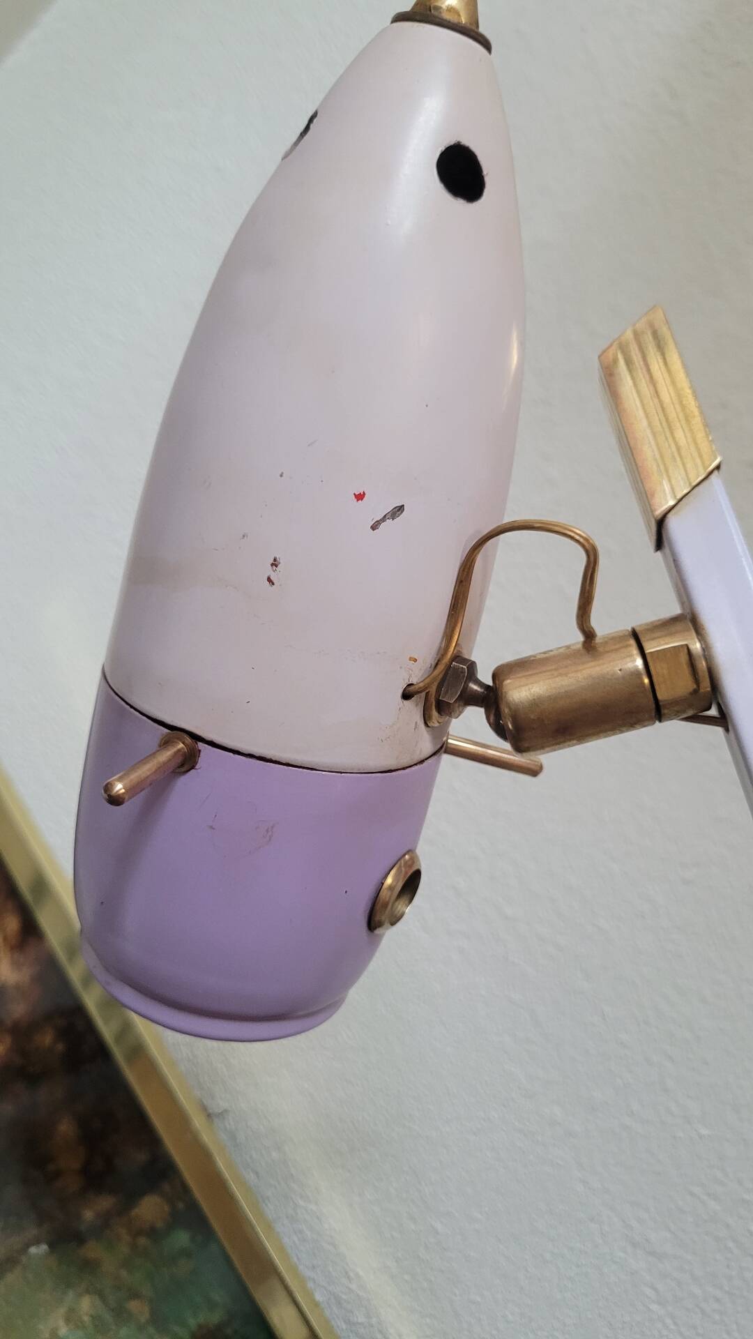 Lampe de bureau vintage Space-Age