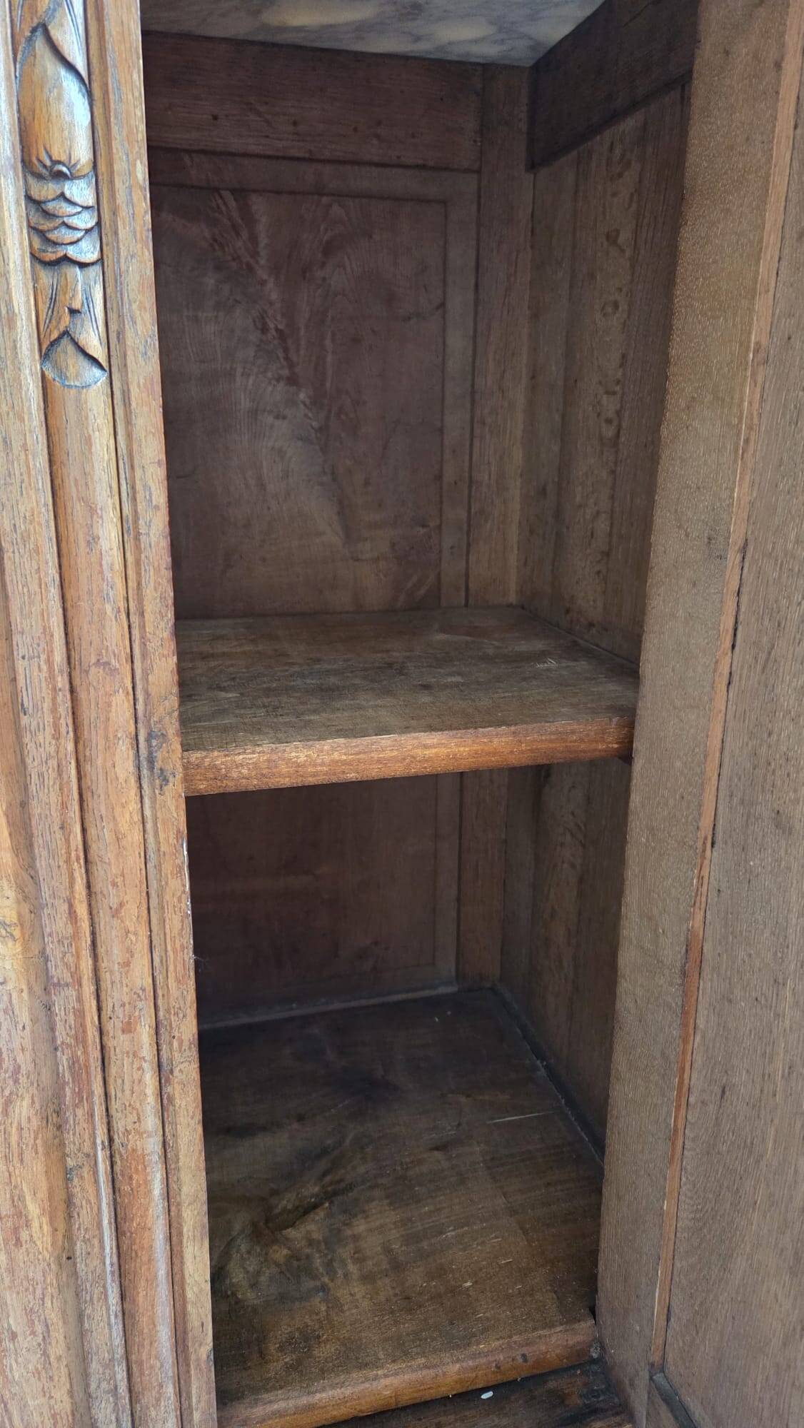 Art Deco marble buffet table