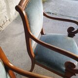Pair of restoration armchairs