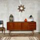 🌿 Vintage Scandinavian teak sideboard – Spindle legs ✨🌿 Vintage sideboard