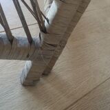Vintage rattan screen