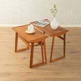 Classic nesting tables from the 1960s, teak, set of 3, Denmark