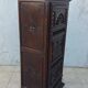 Breton style bonnetière wardrobe in natural wood