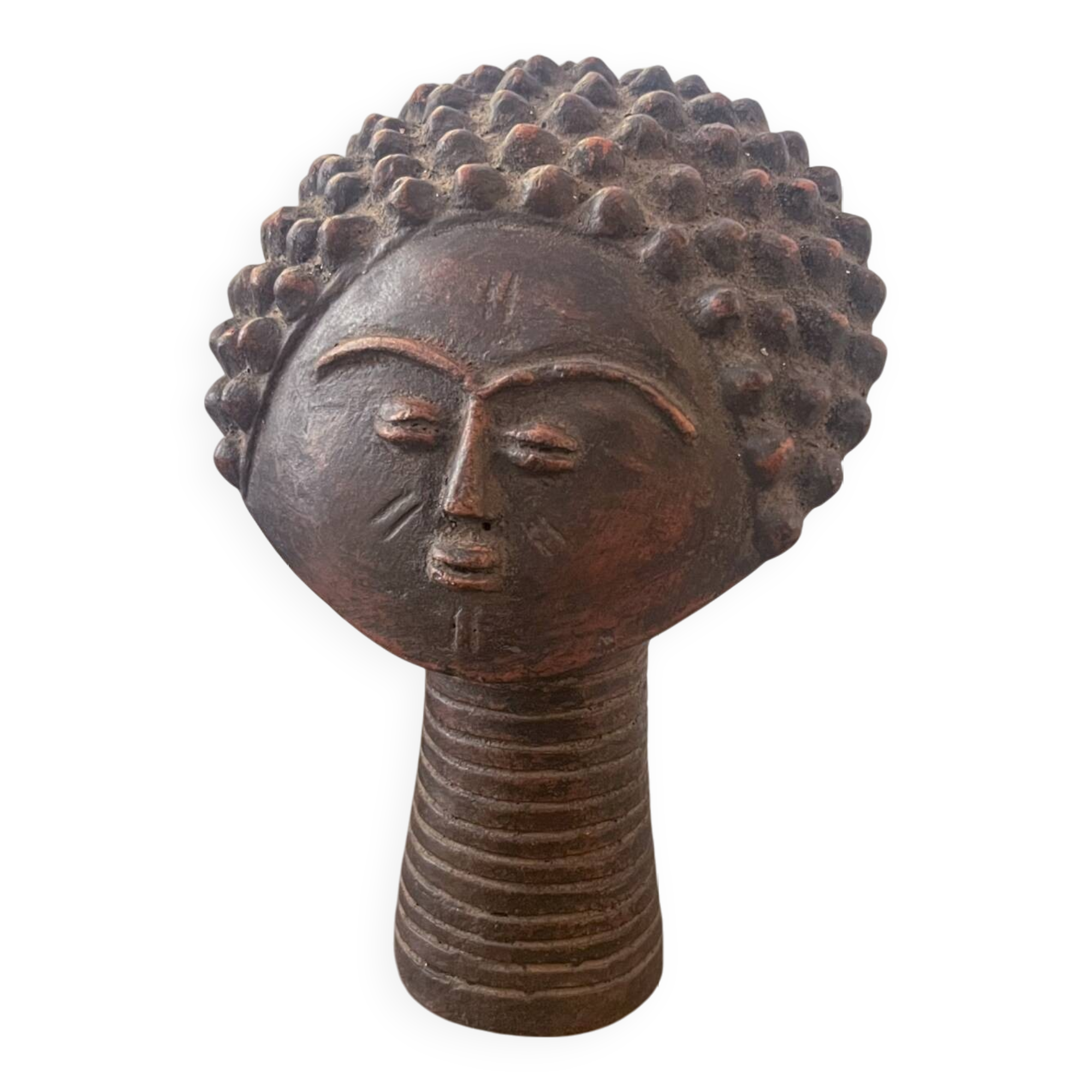 Ashanti terracotta head (Ghana)
