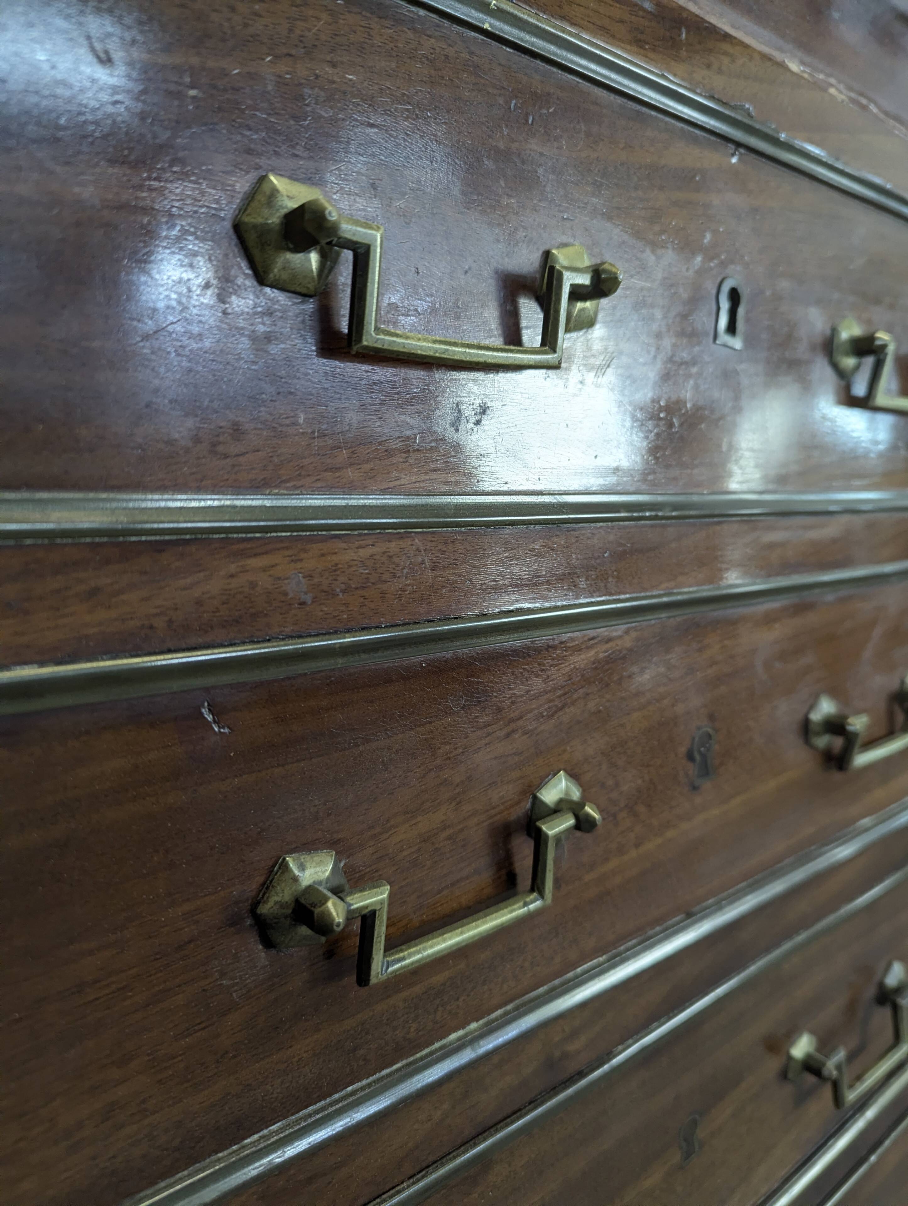 Louis XVI style trompe l'oeil weekly secretary