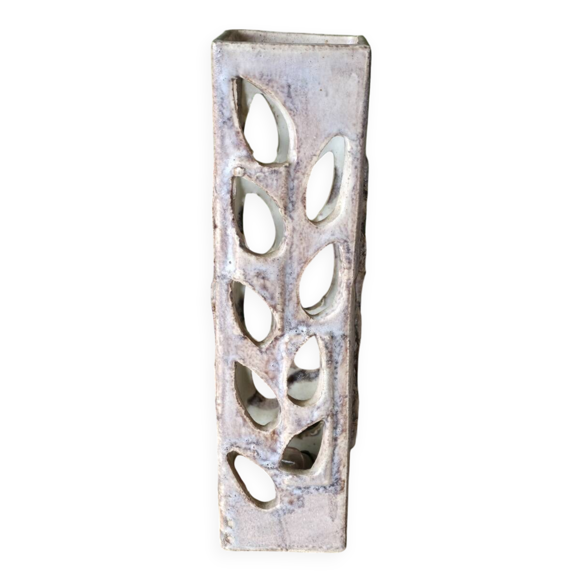 Ceramic lamp by Francis and Josette Bonaudi, Vallauris