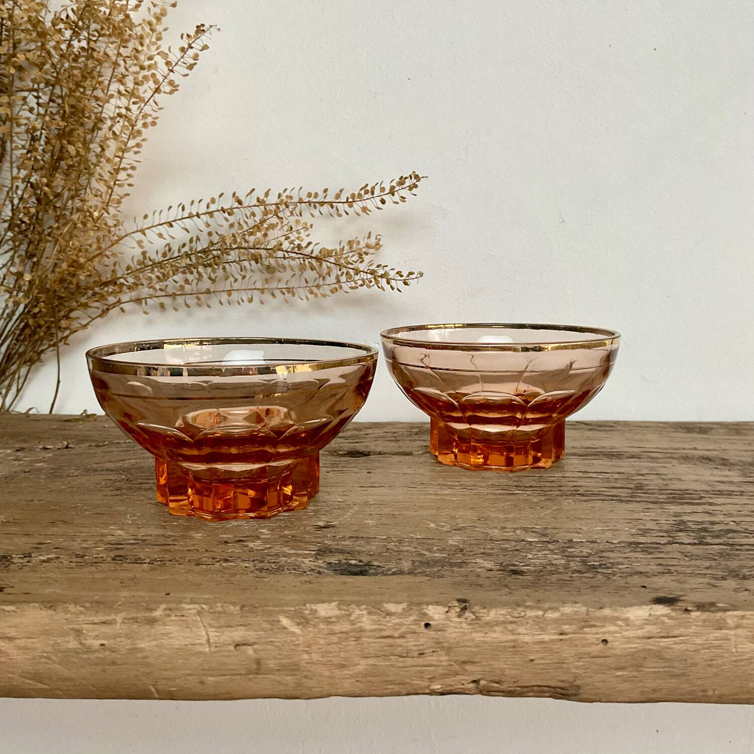 6 Rosaline champagne glasses