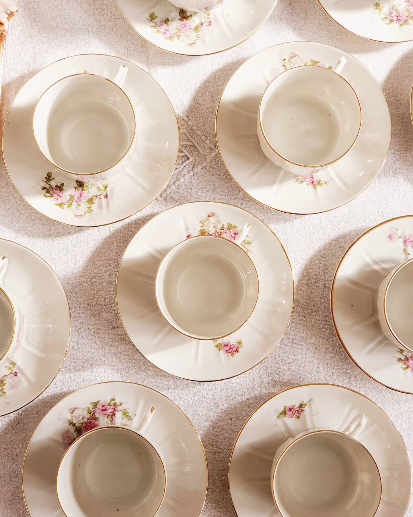 Tea service or coffee LV France antique porcelain