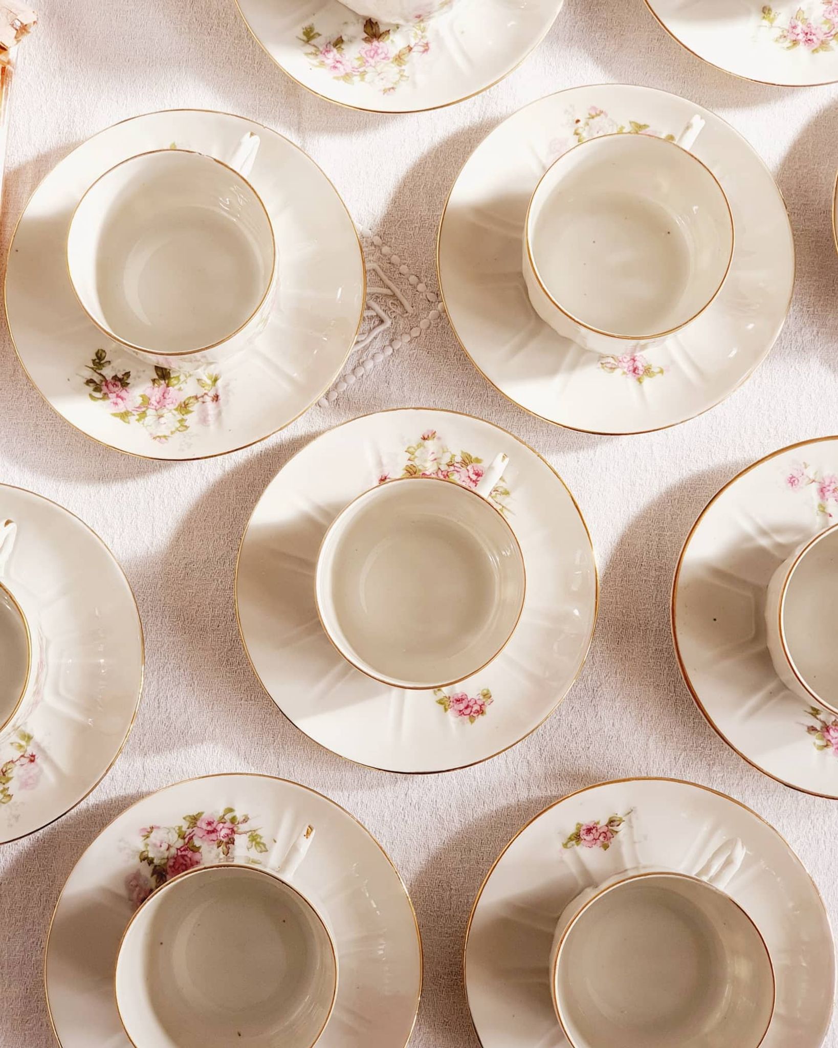 Tea service or coffee LV France antique porcelain