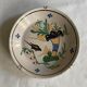 Plate of Nevers in earthenware late eighteenth century decoration of cornucopia