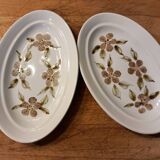 Saint Amand earthenware dishes and tureen set