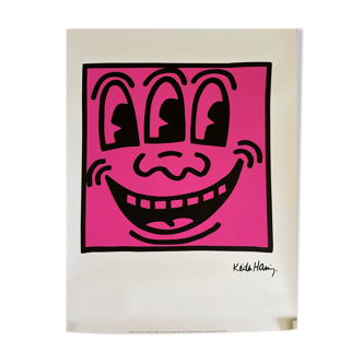 Keith Haring, Untitled 1981, sous licence Artestar NY, imprimé au Royaume-Uni