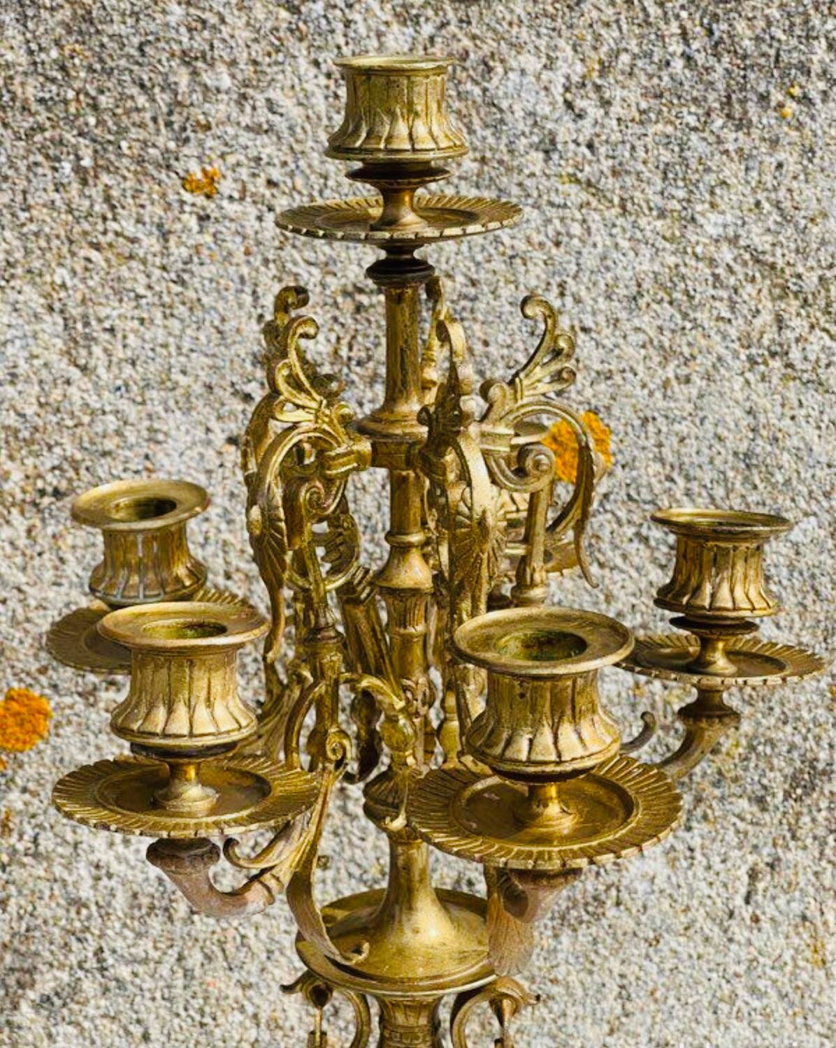 Candélabres en bronzes