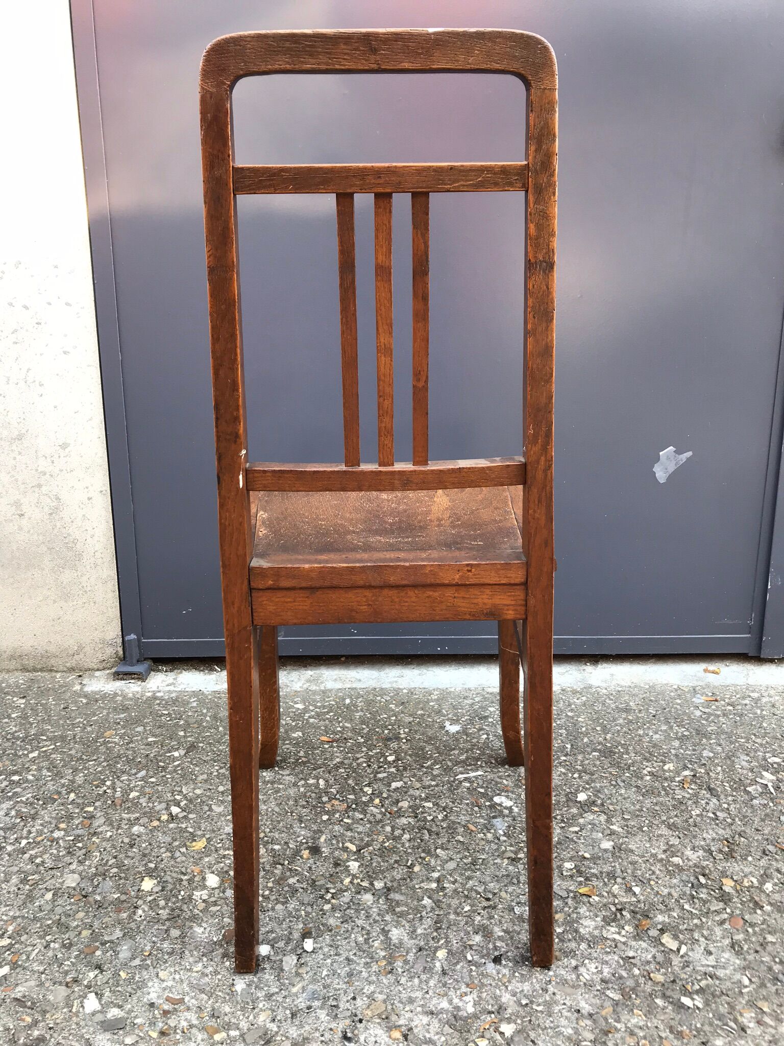 Chair Bistro national library Bnf richelieu paris France