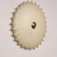 Sculptural cocoon light – mid-century Goldkant wall & ceiling lamp by Friedel Wauer