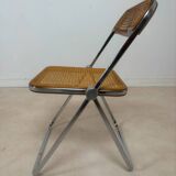 Ensemble de 5 chaises « Plia » par Giancarlo Piretti pour Castelli