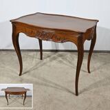 Petite Table Cabaret en Acajou, style Louis XV, époque Napoléon III – Milieu XIXe