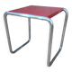 Tabouret de cantine Bauhaus B 9 de Marcel Breuer, années 1930