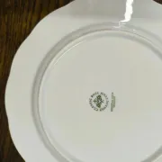 2 round serving dishes Rosenthal Monbijou Giscard vintage