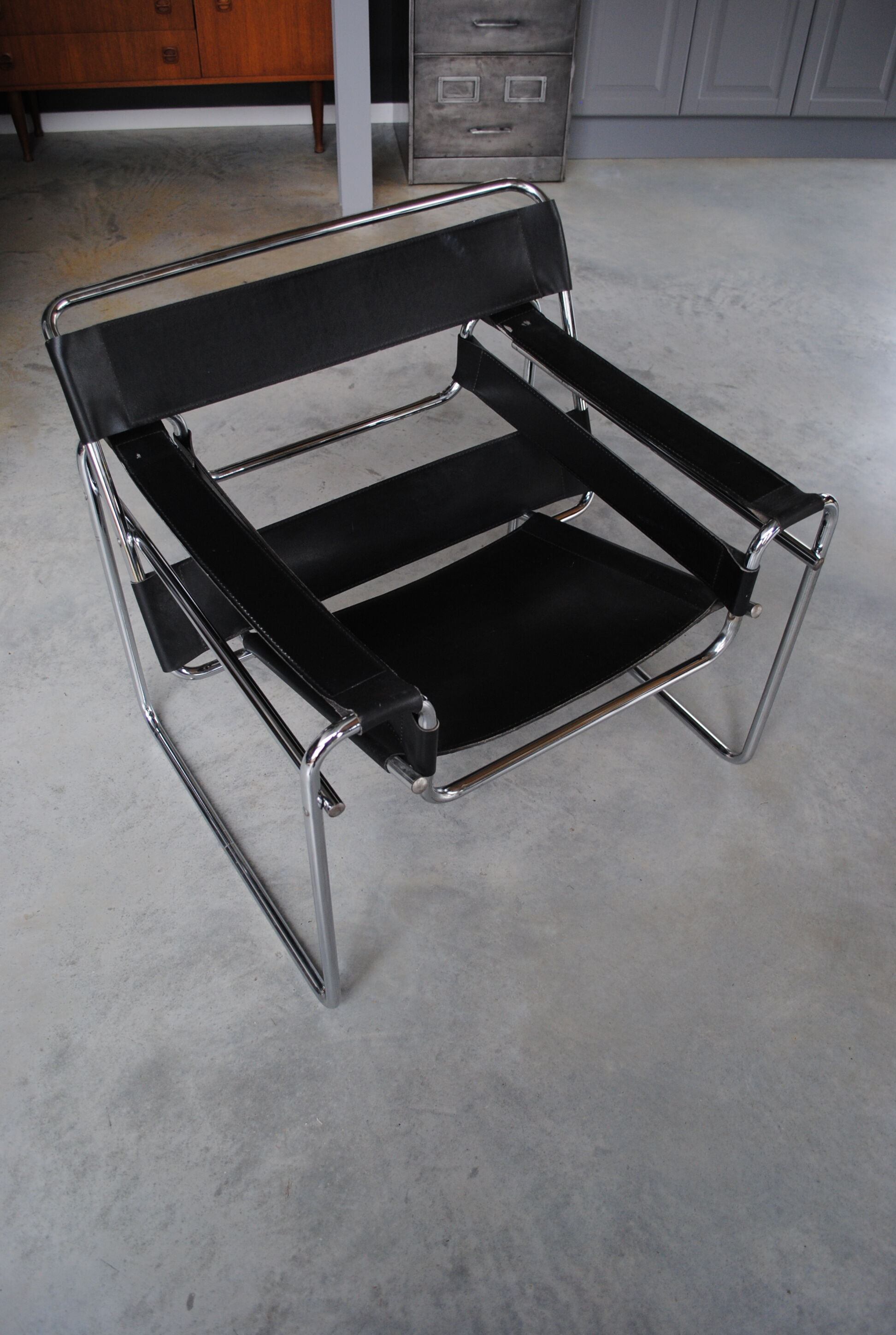 Wassily armchair de Marcel Breuer for Habitat, 1980