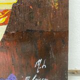 Peinture bouquet vintage