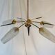 Vintage 50s suspension ceiling five lights