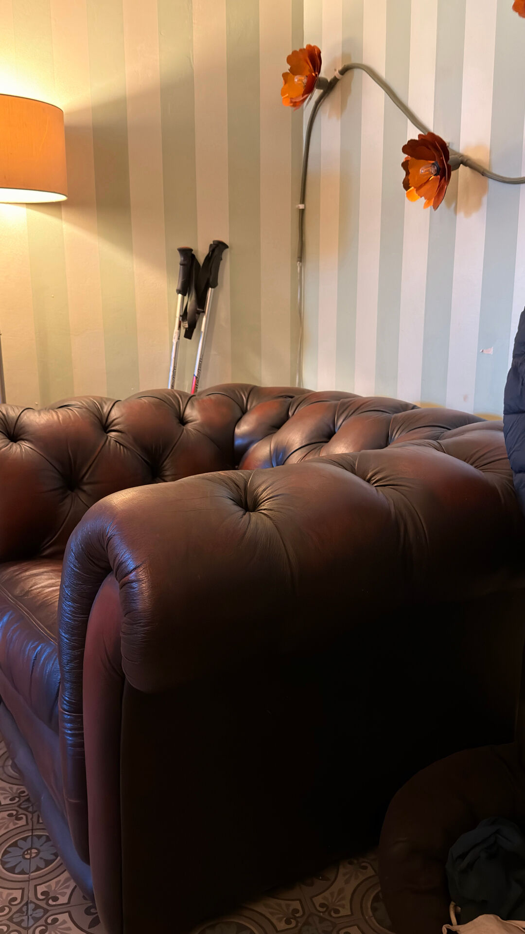 Chesterfield armchair