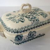 Petite soupière terre de fer Gien Capucines