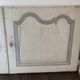 Pair of old oak cupboard doors – Louis XV style, panelled mo