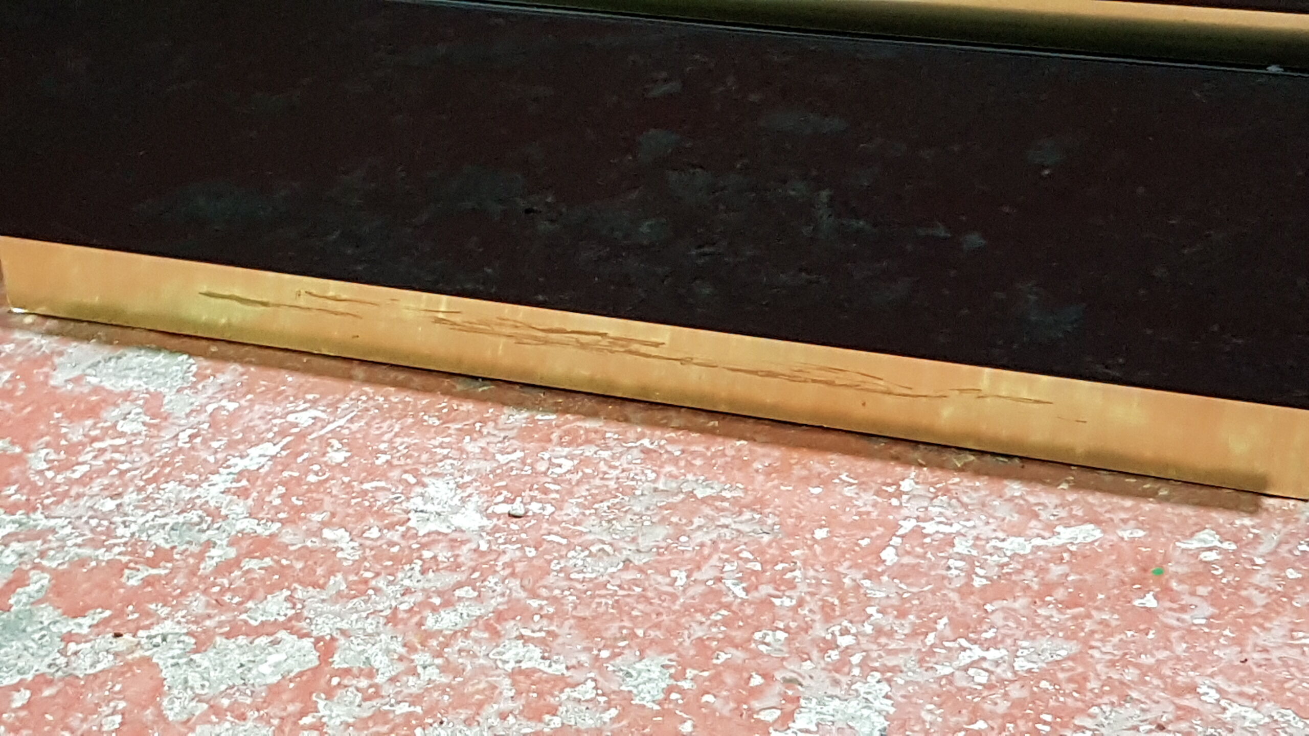 Lacquer black beside tables