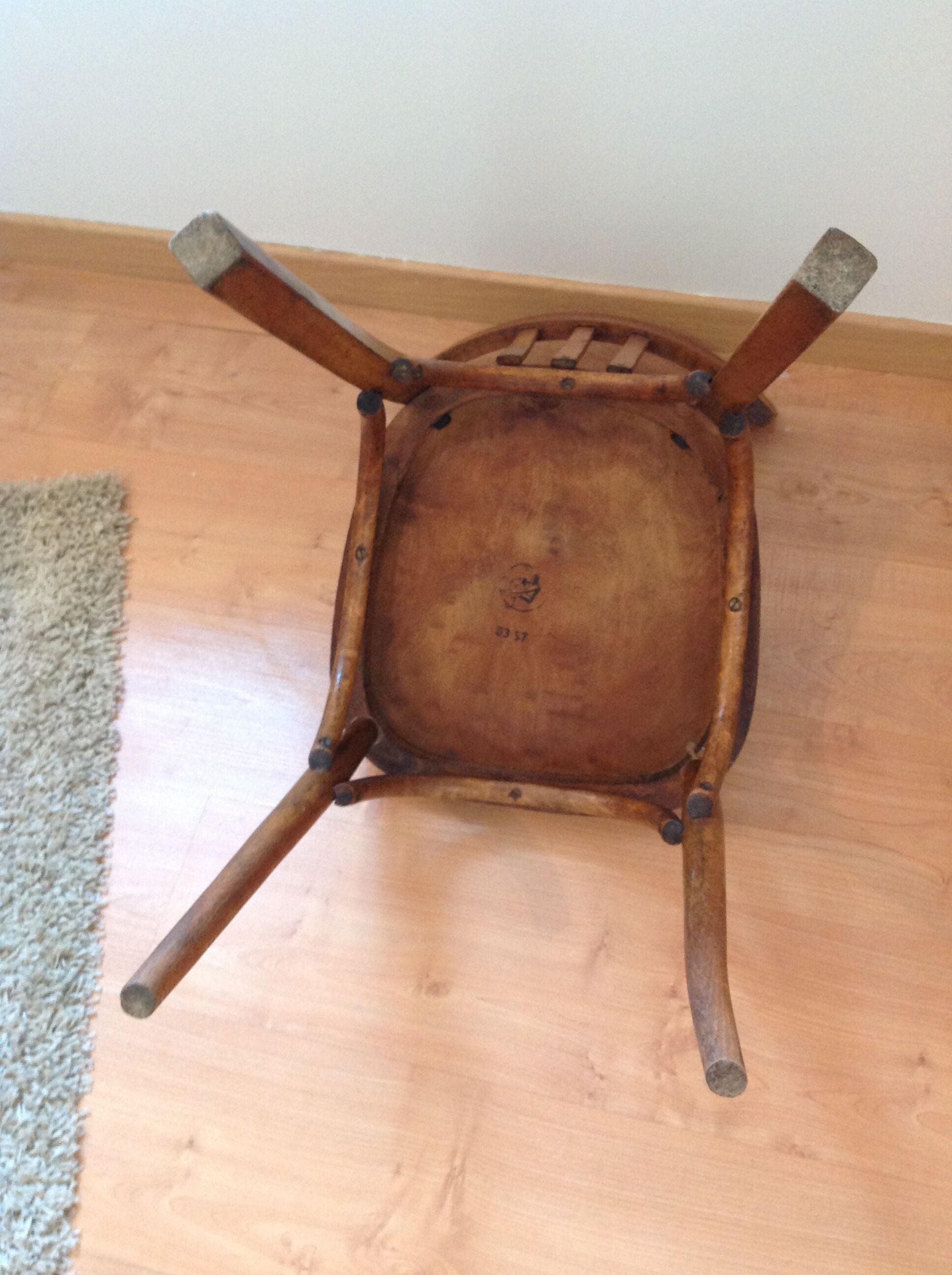 Mahieu bistro chair / vintage 50s