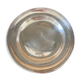 Plat métal argenté