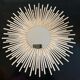Handmade bamboo mirror, 32 cm