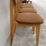 Série de 4 chaises vintage- 1950s