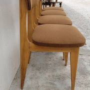 Série de 4 chaises vintage- 1950s